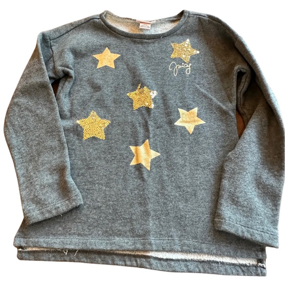 Juicy Couture Other - Juicy Couture sequin star sweatshirt